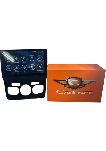 Citroen C4 2011-2019 Cadence T5 Işlemcili Profesyonel 360 Cam Destekli Oem Multimedia