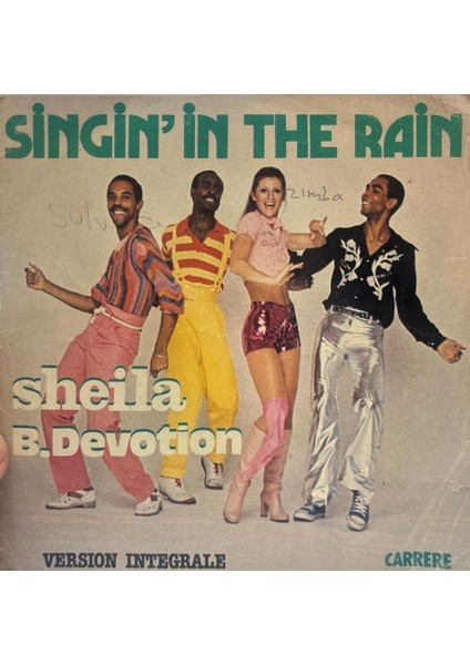 Sheila B. Devotion – Singin' In The Rain 1977 Baskı 45LİK