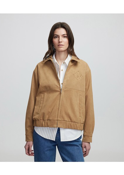 Süet Dokulu Bomber Mont IS1250012015027