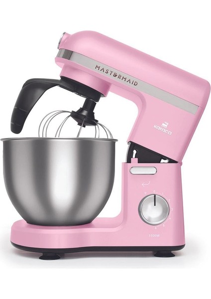 Chef Pro Çift Kollu 5 Lt 6 Hız Kademeli 1500 W Güçlü Motor Hamur Yoğurma & Mutfak Şefi- Onerous