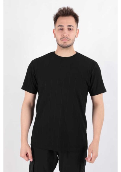 4161 Bisiklet Yaka T-Shirt