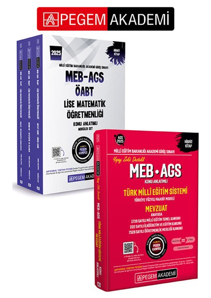 2025 Meb-Ags-Öabt Lise Matematik Öğretmenliği Konu Anlatımlı