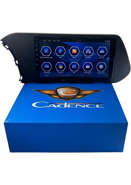 Hyundai I20 Bayon 2021-2022 Cadence 6-128 (Sim Kartlı) 360 Cam Destekli Pro Oem Multimedia