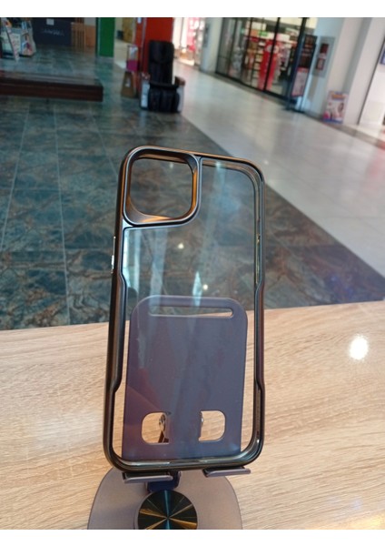 iPhone 15 Uyumlu Kamera Bölümü Estetik Mika Kılıf Darbe Korumalı Kapak