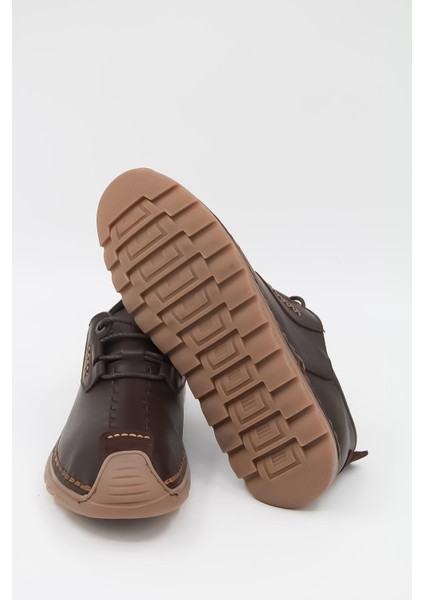 25 01 80 M 9860 Erkek Casual Ayakkabı - Kahverengi fırsatları