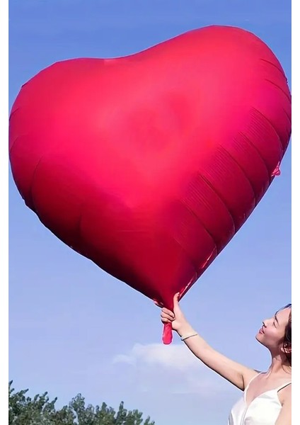 Dev Kalp Folyo Balon 145 cm