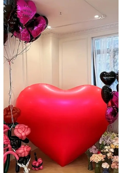 Dev Kalp Folyo Balon 145 cm