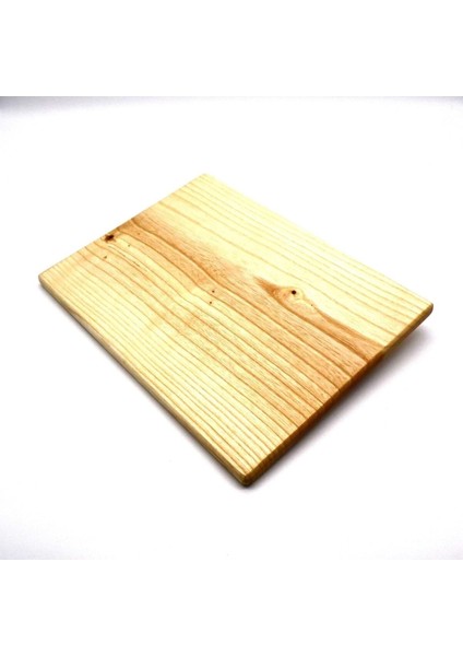 Ahşap Dikdörtgen Kesme Doğrama Ve Sunum Tahtası - Dişbudak Ağacı – 35 Cm