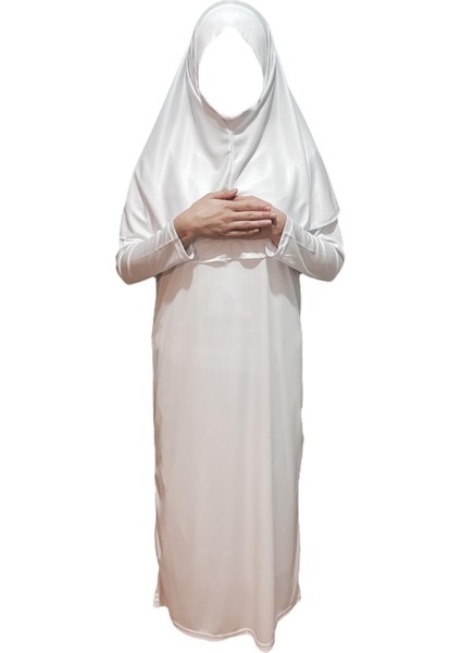 Kız Çocuk Tek Parça Namaz Elbisesi