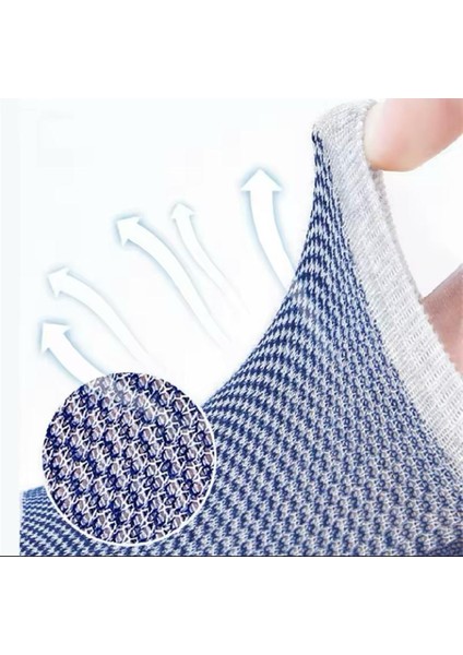 5'çift Pamuklu Sneaker Görünmez Renkli Erkek Çorabı indirimleri