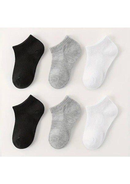 Çocuk Patik Çorap Nefes Alabilen 6' Çift