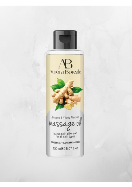 Ginseng Aromalı Masaj Yağı 150 ml