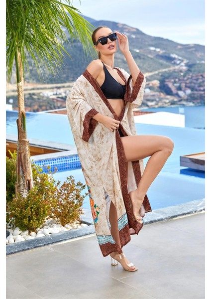 24887 Kadın Uzun Pareo-Camel modelleri
