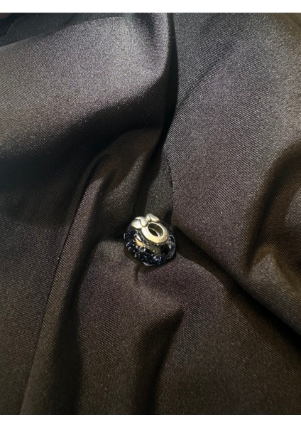 Mıckey ve Mını Murano İthal Gümüş Charm