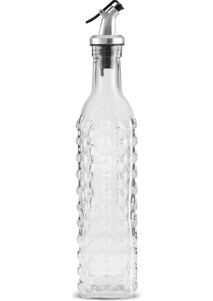Daisy Cam Kare Yağdanlık 500 ml Şeffaf
