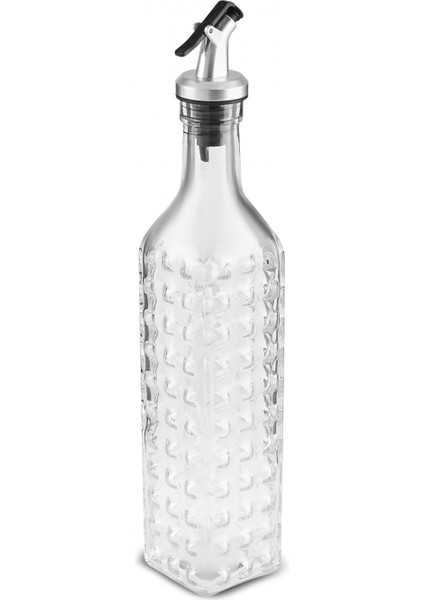 Daisy Cam Kare Yağdanlık 500 ml Şeffaf