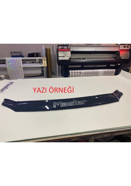 Stickerlı Renault Master Kaput Rüzgarlığı 2019 2020 2021 2022 Kaput Maskesi 4mm Kalınlık indirimleri