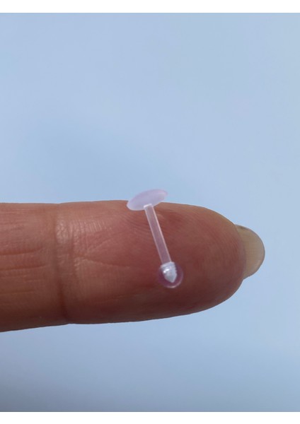 Bioplast Şeffaf Esnek Hafif Helıx Kıkırdak Piercing