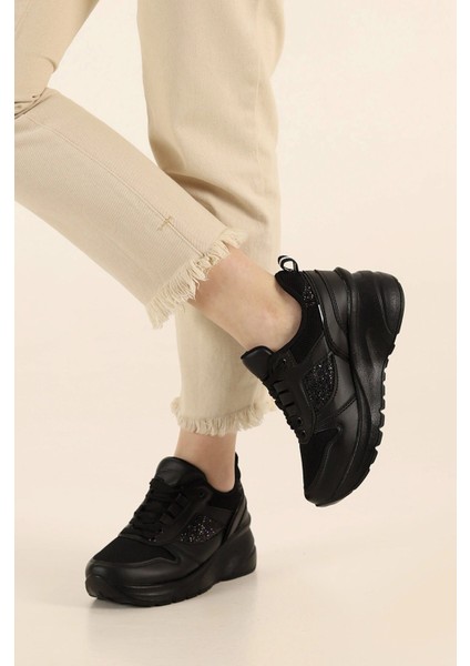 Kadın Gizli Topuk 7 cm Yazlık Fileli Sim Detaylı Hafif Rahat Taban Sneaker Spor Ayakkabı modelleri