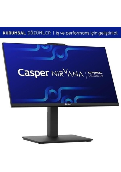 23.8" A900 A90.1342-8E00X-V-S Core I5 13420H 16GB Ram- 500GB M2 Nvme- O/b UHD Fdos Pıvot