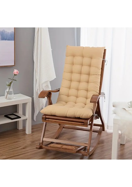 Sandalye Minderi, Bank Minderi, Sallanan Sandalye Minderi (50 x 120 cm ) Ekru