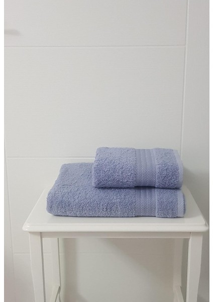 Pamuk Havlu 2 Li Set ( 1 Adet 70 x 140 Banyo Havlusu + 1 Adet 50 x 90 El Yüz Havlusu)