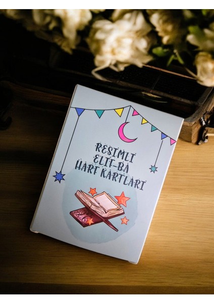 Resimli Elif-Ba Harf Kartları