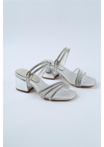 Topuklu Kız Çocuk Ayakkabısı Kız Çocuk Düğün Ayakkabısı Kız Çocuk Abiye Ayakkabı Beyaz Gümüş Topuklu indirimleri