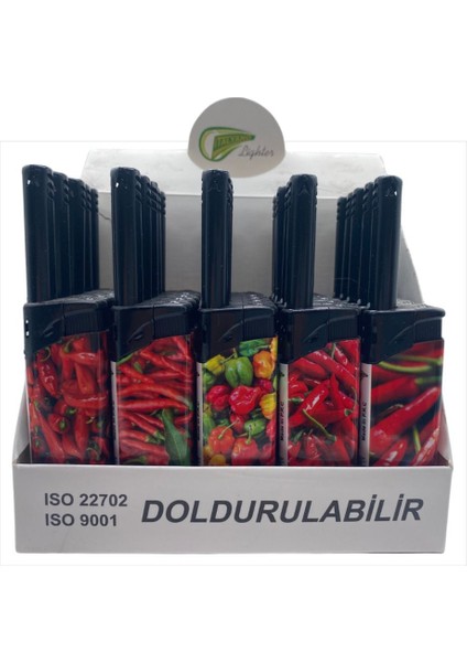 Desenli Mutfak Çakmağı 25 Adet
