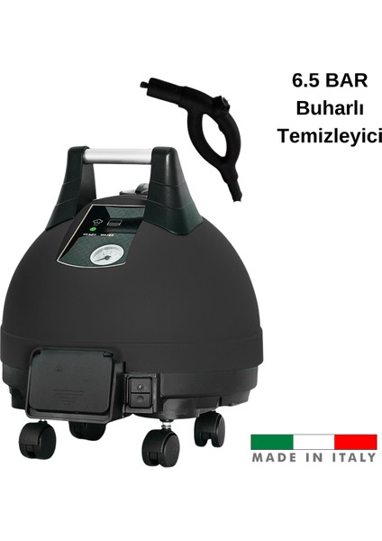 vap Sc6,5 Kuru Buhar Üretebilen 6,5 Bar Buharlı Temizleyici-Çalışırken Su Eklenebilir