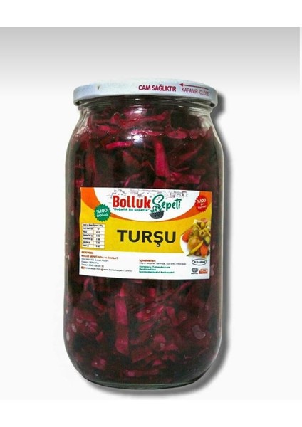 Mor Lahana Turşusu 1 kg