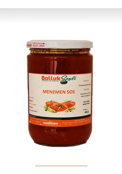 Menemen Sos 600 gr