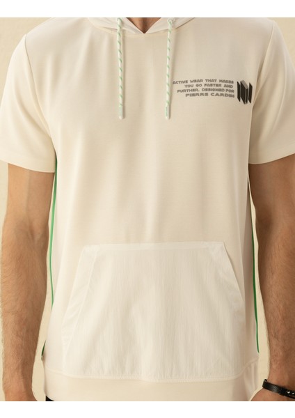 Erkek Ekru Regular Fit Sweatshirt 50282265-VR019