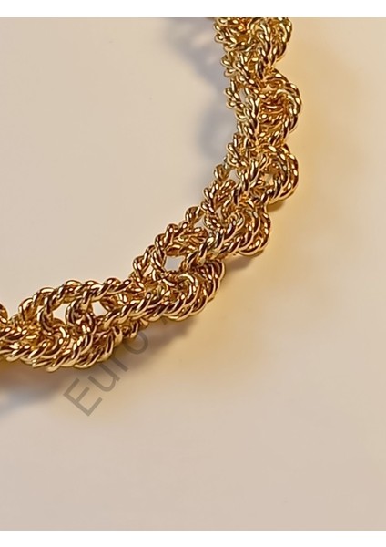 Zincir Detaylı Vip Bileklik 14 K fiyatları