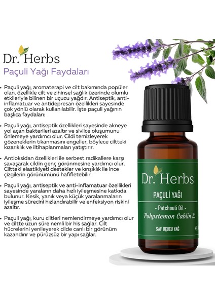 Paçuli Uçucu Yağ 10 ml