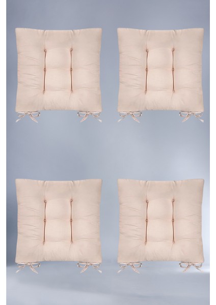 Sandalye Minderi 40 x 40 cm Ekru