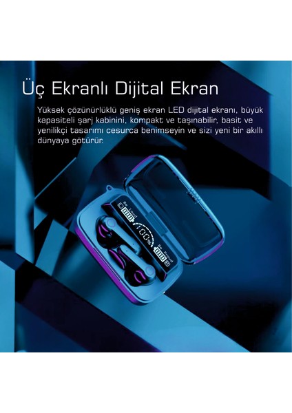 M19 Bluetooth 5.1 Kablosuz Kulaklık fırsatları