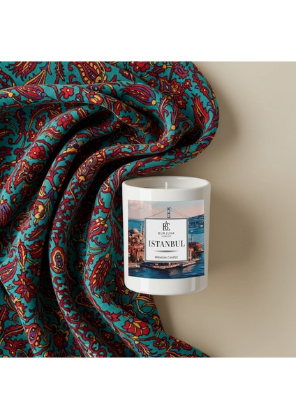 Istanbul Konseptli Kokulu Mum