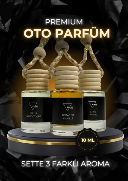 Premium Oto Parfüm 3 farklı aroma
