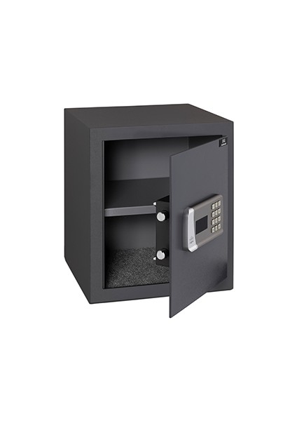EKO400 Elektronik Şifreli Ev ve Ofis Tipi Çelik Kasa (Antrasit) + Nurgaz Pürmüz