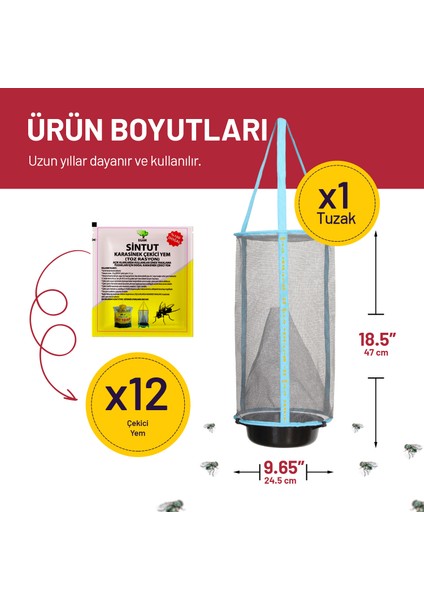 1 Flies’ Inn – Lite 10 x 25 Gr Yem