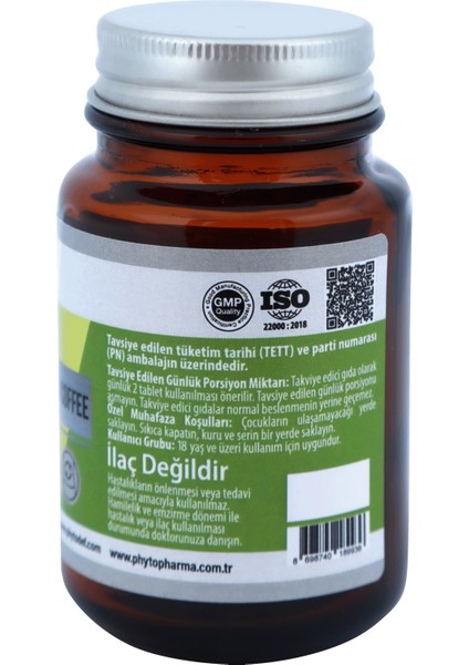 Bromelain & Green Coffee - 30 Tablet modelleri