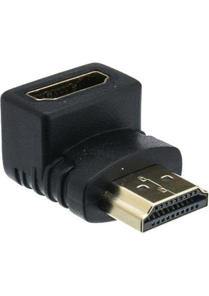 L Tip 90 Derece HDMI Dişi Erkek Ara