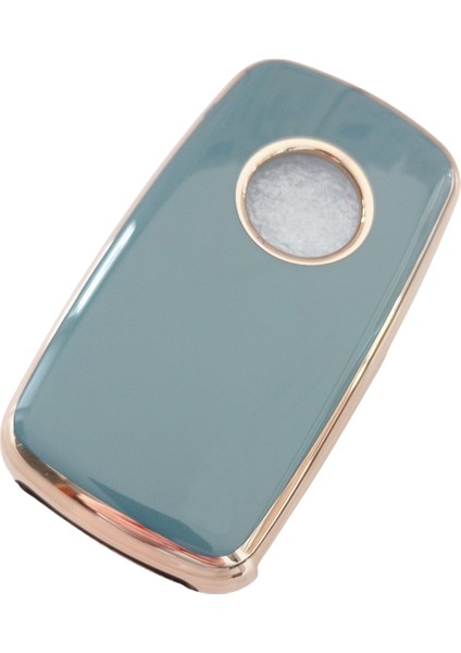 Golf Jetta Passat Leon Toledo Octavia Fabia Uyumlu Kumanda Anahtar Kılıfı Oto Anahtarlık Gri Gold modelleri