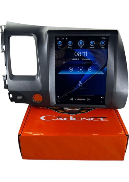 Honda Civic 2007-2011 Cadence T5 Profosyonel Tesla Oem Multimedia