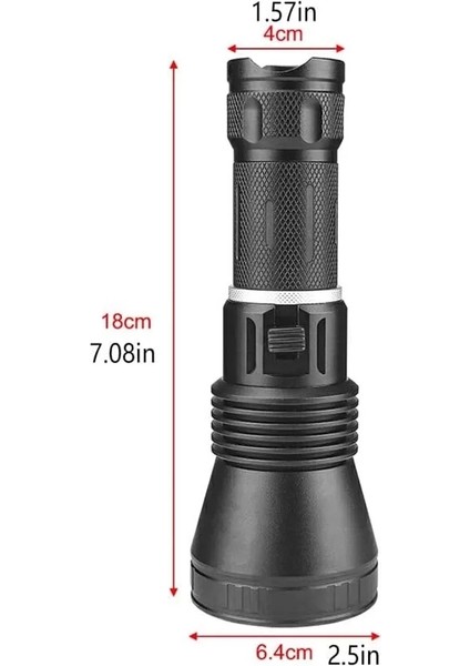 1200 Lümen Profesyonel Şarjlı El Feneri WT-655 modelleri