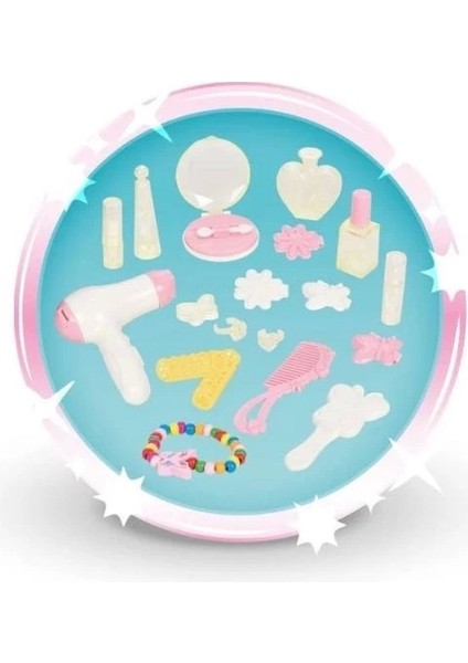 Nessiworld 06 048 Pilsan Sihirli Kelebek Makyaj Masası Pembe