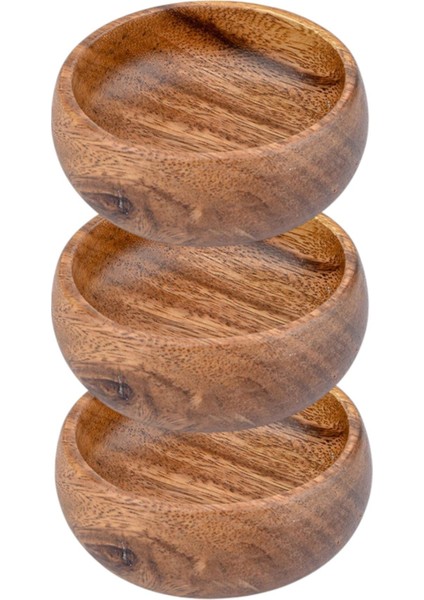 El Yapımı 10 cm Akasya Çerezlik - Doğal ve Şık indirimleri