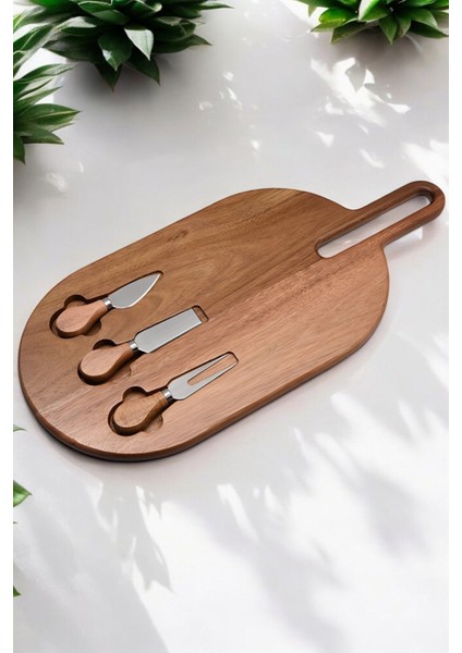 Akasya Peynir Seti - Şık Sunumlar Için Doğal Seçim fırsatları