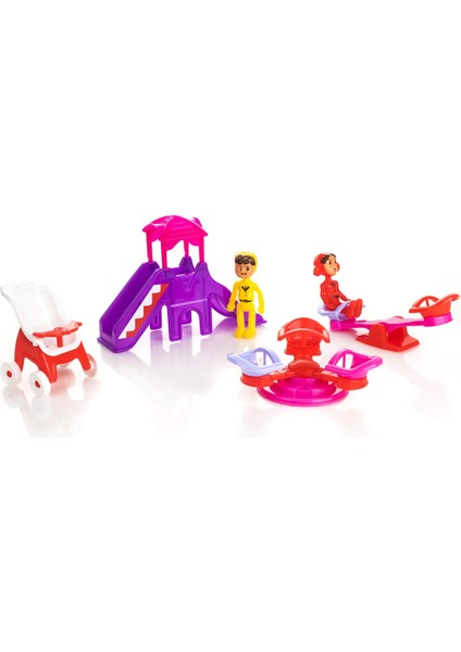 Eğlenceli Lunapark Seti-Oyun Seti